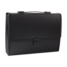 Clear View 26 Grid Expanded File Organiser Waterproof-Black