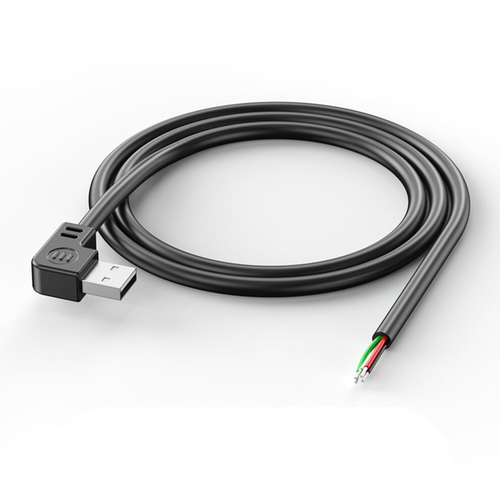 Usb2.0 Plug Cable For 4Pin Bare Wire Power Data, Usb Equipment Replacement Pigtail Cable 9354506661762