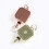 Spring Mechanism Badge Holder Square Shaped-Colorful 7