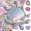 50Pcs Oceanic Theme Sticker Decorative Sticker for Scrapbooking 6