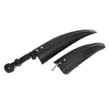 Verdicktes Fahrradschutzblech-Set für Mountain- und Rennräder, 20-26 Zoll, Schwarz