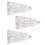 Precise Cosine Ruler Geometry Tool  Parabolic Stencil-3pcs 1