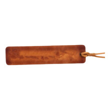 Leather Bookmarks Book Page Holder Page Markers-Deep brown