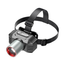 Head Flashlight 3-Mode High-Power Headlamp 90-Degree Adjustable Lightweight Waterproof Head Torch Running Camping Hiking