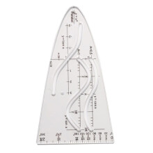Parabolic Stencil Cosine Ruler For Advanced Mathematics-1pc