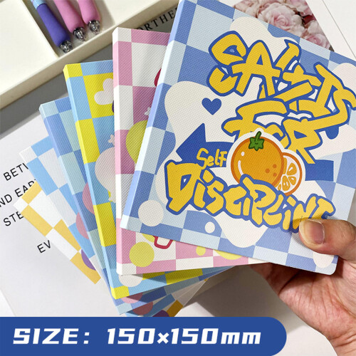 Modern Grids Notebook Travel Friendly Cover School Office-4 1