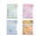 60 Sheets Decorative Note Paper 80x80MM Scrapbooking-Poems 6