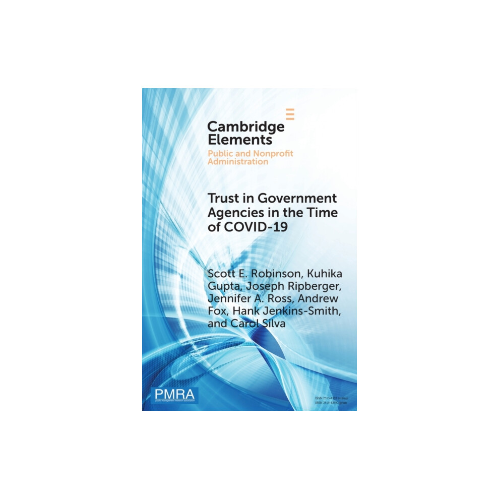Riachristiecollections Trust In Government Agencies In The Time Of Covid19 By Carol Universit