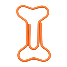 Bulk Bone Design Metal Bookmarks Clips Multipurpose-Orange