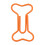 Bulk Bone Design Metal Bookmarks Clips Multipurpose-Orange 1