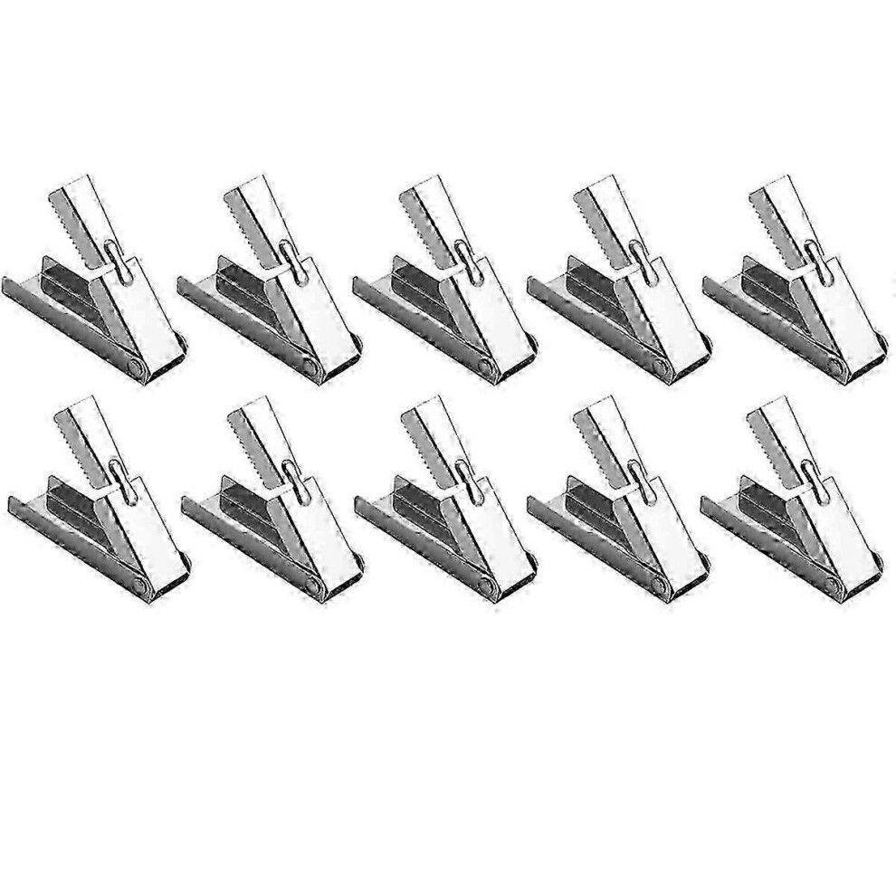 Kikidex (As Show, One Size) Stainless Steel Crawfish Peeler Tool Set - 10Pcs Essential Shellfish Kitchen Tools For Easy Crawfish & Seafood Preparation