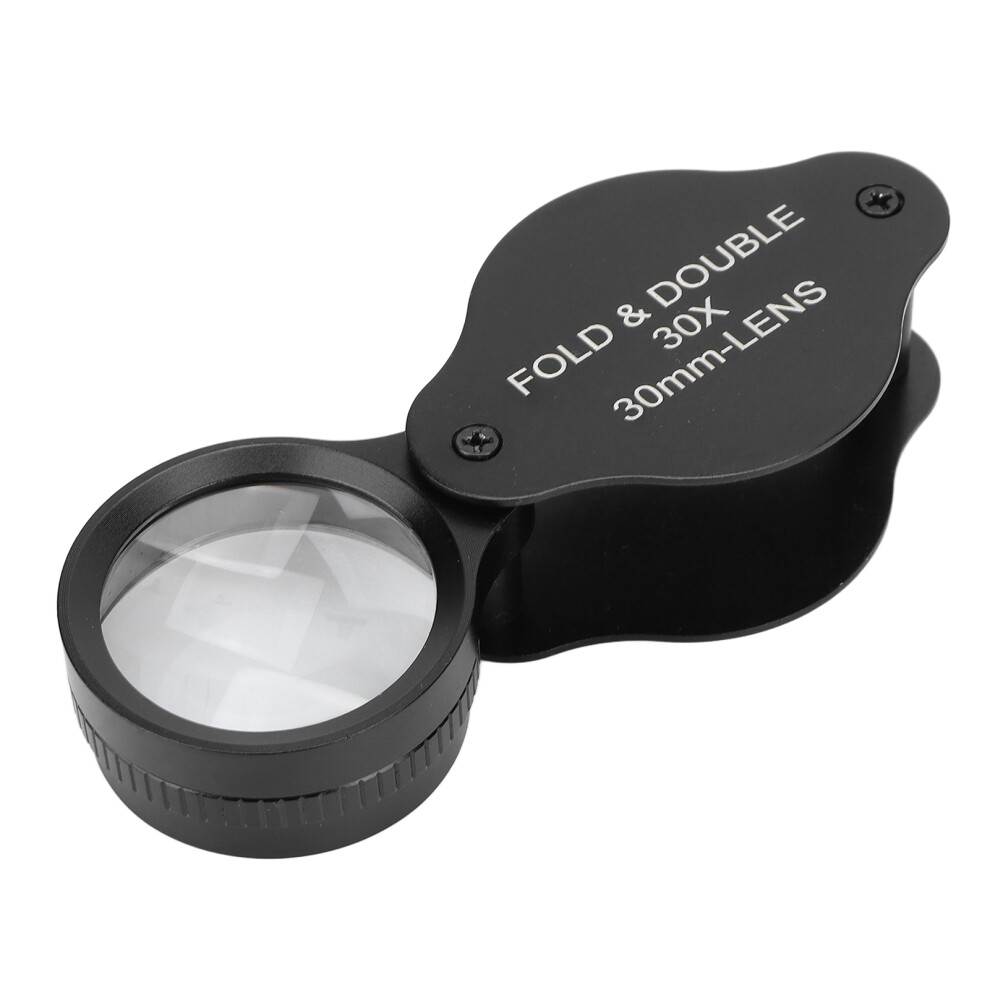 Durable 30X HD Optical Magnifier for Reading Maps and Needlework