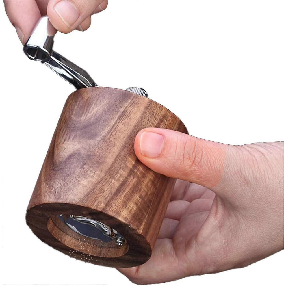 Kikidex (As Show, One Size) Spice Grinder, Manual Pepper Mill, Grinding Tool With Long Crank For Home Restaurant