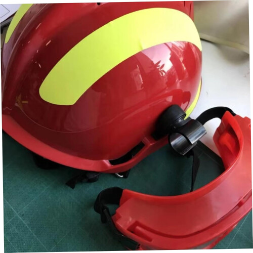 Fire Helmet Band Sturdy Lightweight Plastic Holder, Hard Hat Light Mount, For Side Light Cap Adjustable Bracket 1