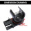 Fire Helmet Band Sturdy Lightweight Plastic Holder, Hard Hat Light Mount, For Side Light Cap Adjustable Bracket 4