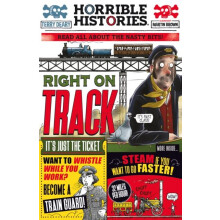 Right On Track newspaper edition by Terry Deary Paperback Book