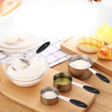 10-Piece Stainless Steel Kitchen Measuring Set with Non-Slip Silicone Handles
