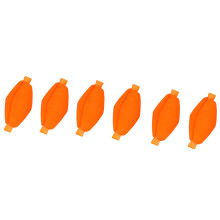 Fly Fishing Floats 6 Pack Foam Buoy Bobbers Strike Indicator Tackle Orange