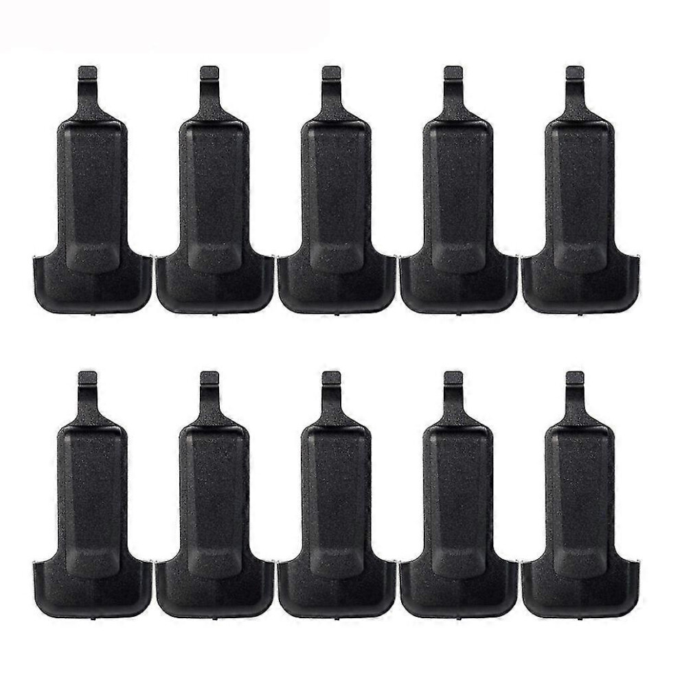 Kikidex (As Show, One Size) 10Pcs Belt Clip For Retevis Rt22/Wln Kd-C1 J9121t Two Way Walkie Talkie