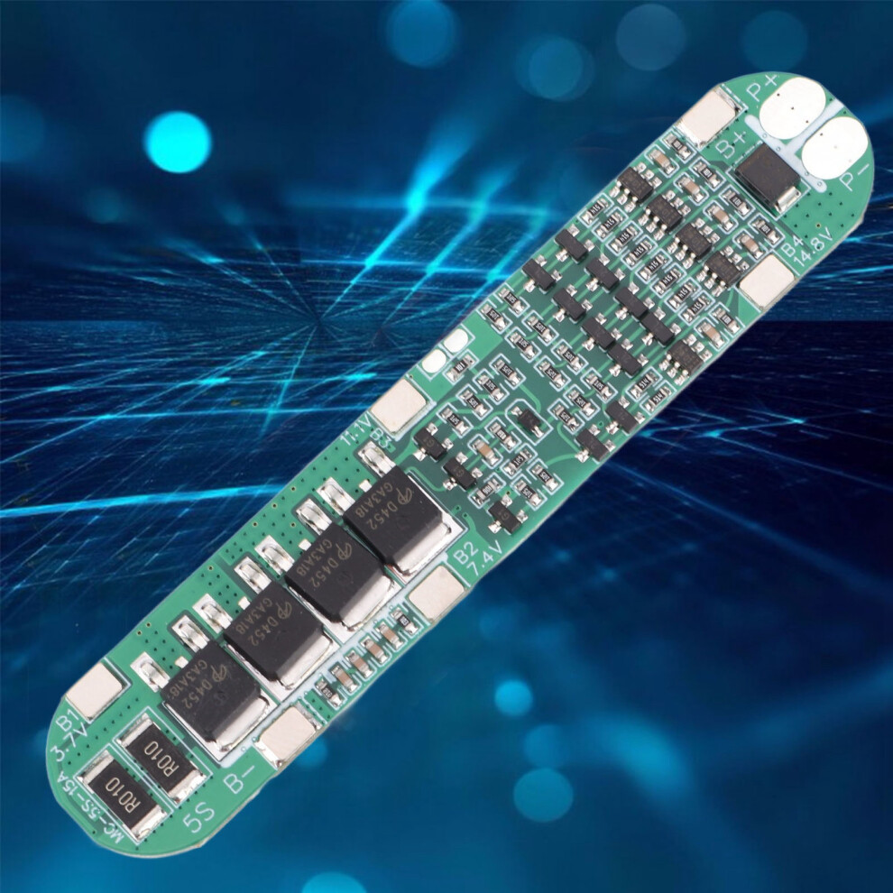 18.5V/21V 15A 5S Li-Ion Battery Protection Board, Compact 88X17mm 6921357554159