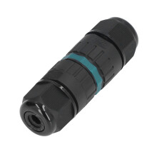 Wasserdichter IP68-Stecker für den Außenbereich, 5-adriger Anschluss, 10-14 mm, einfaches Druckklemmen-Junction