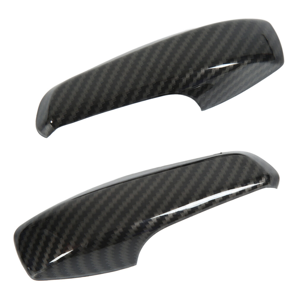 Smart Fortwo W451 Door Handle Cover 2Pcs Carbon Fiber Style Abs Trim 9451357558064