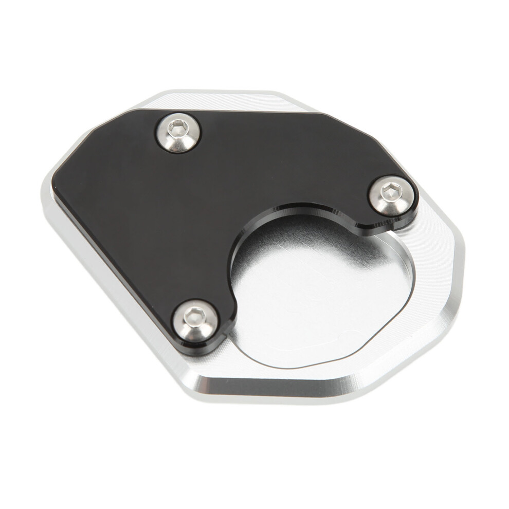 Motorcycle Kickstand Extender Plate For Trident 660 2021+ Aluminum Black 3341357558057