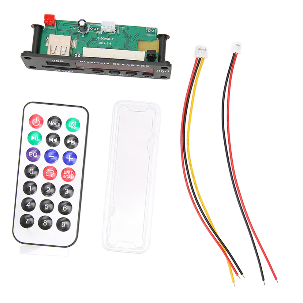 Bluetooth Decoder Board With Usb, Fm, Mp3, Wma, Led Display 160Mah 8361357560756