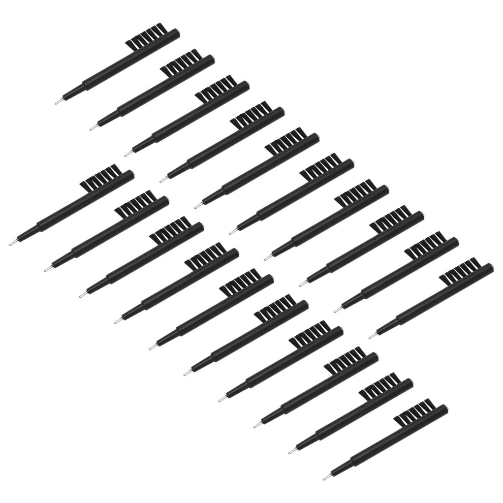 20Pcs Hearing Amplifier Cleaning Brush Set with Magnet and Wax Removers