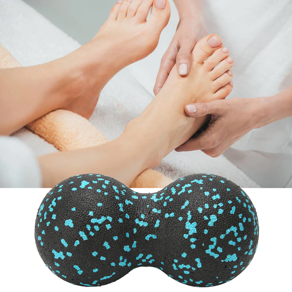 Ergonomic Peanut Massage Ball for Muscle Tension Lightweight Double Lacrosse