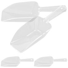 4 Mini Hinkar I Transparent För Is, , Glass, Proteinpulver