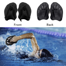 Schwimmhandpaddel mit verstellbaren Gurten für Damen, Herren und Kinder, langlebiges Kunststoff