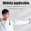 Portable Archery Trainer Band | 14*6*2cm Black Riser Handle Exerciser 5