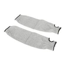 Grau Manschettenknöpfe, anti-schnitt-, abriebfeste Sicherheitshülsen für den Außenbereich, Gartenarbeit, DIY, 45 cm