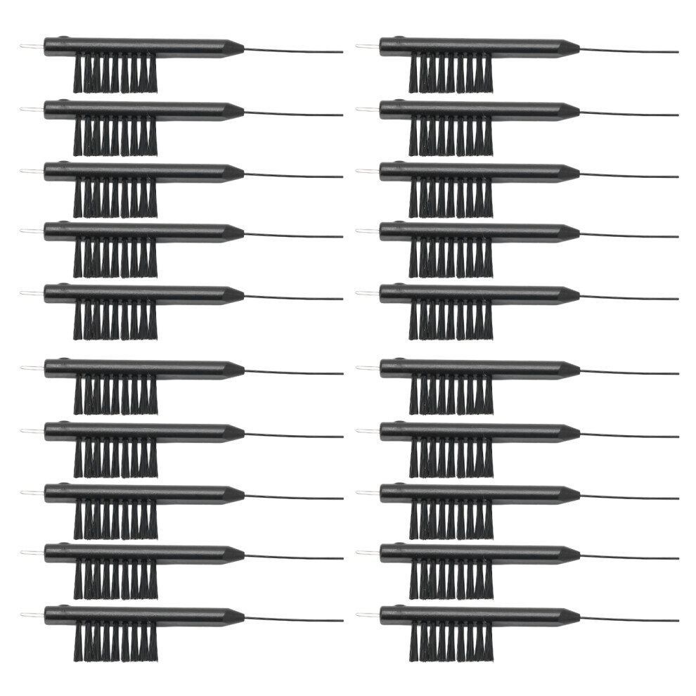 Ultimate 20Pcs Hearing Aid Cleaning Kit - Multifunction U-Type Brushes