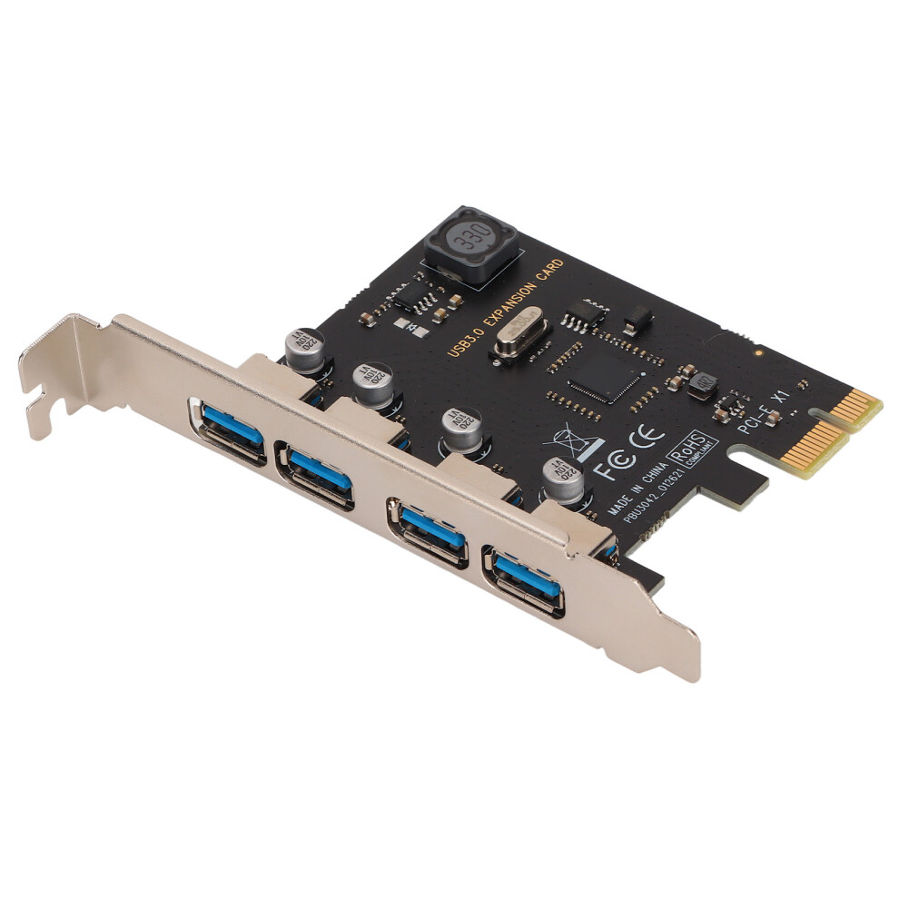 Pcie To Usb 3.0 Expansion Card 4 Ports 5Gbps High Speed 6931357566298