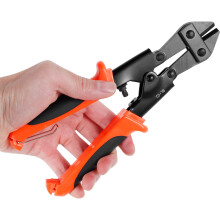 Heavy Duty Bolt Cutters 8-Inch With Anti-Slip Ergonomic Handles For Fencing Barbed Wire Nails And Screws