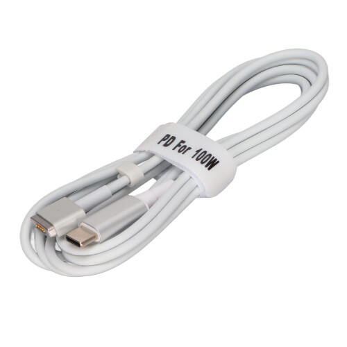 OS Tablet Charging Cable 1.8M PD100W Fast Type C to MagSafe 2 Silver 1