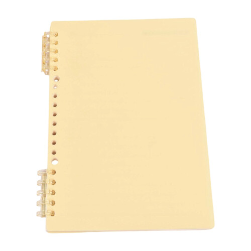 Transportable Refillable Clip Notebook With Additional-Yellow