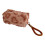 Zippered Design Pen Holders Storage Bag Stationeries Case-brown 1