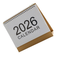 2026 Desktop Calendar Household Calendar Twin-Wire Binding-M