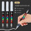 Quick Drying White Art Marker With Dense Water Based Ink-1PC 6