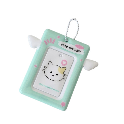 Plastic Card Organizers Card Storage Holders Protector-Green