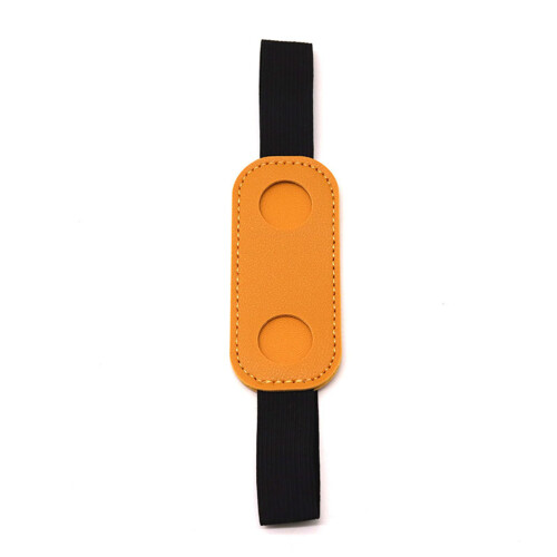 Scratch Resistant Pen Sleeve Case Waterproof PU Leather-Yellow