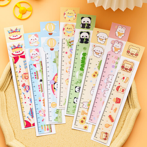 8Pcs Magnetic Measuring Ruler Bendable Ruler Measurement Length 1