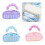 Whimsical  Cloud Pencil Case Fabric Easy Maintenance-Blue 3