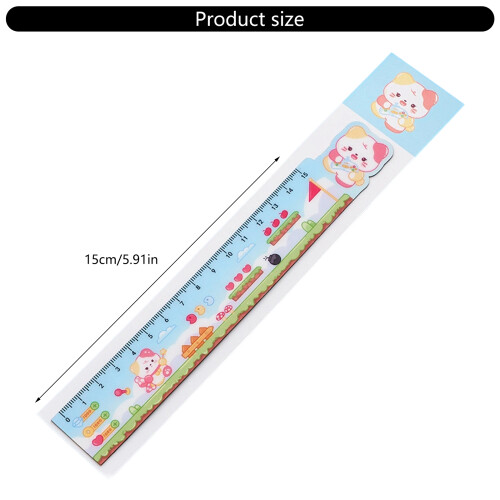 8Pcs Magnetic Measuring Ruler Bendable Ruler Measurement Length 2