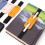 Scratch Resistant Pen Sleeve Case Waterproof PU Leather-Yellow 2