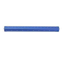 Architect Aluminum Triangular Ruler With Fade-Blue 15cm