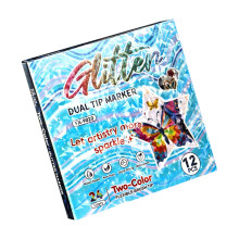 Double Sided Watercolor Markers Flexible Brush Pens Art-12